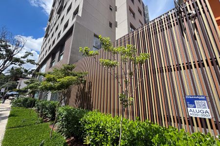 Studio para alugar com 25m², 1 quarto e sem vagafachada do predio