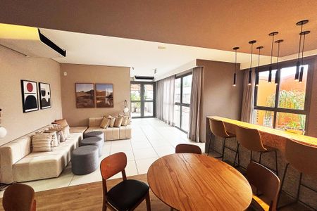 Studio para alugar com 25m², 1 quarto e sem vagaSalao de festas