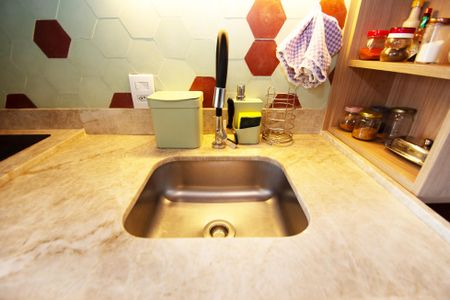 Studio para alugar com 25m², 1 quarto e sem vagaCozinha