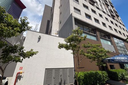 Studio para alugar com 25m², 1 quarto e sem vagafachada do predio