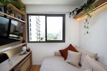 Studio para alugar com 25m², 1 quarto e sem vagaSala