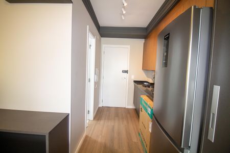 Studio para alugar com 32m², 1 quarto e 1 vaga Studio para alugar com 32m², 1 quarto e 1 vagaCozinha