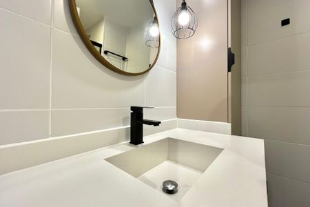 Studio para alugar com 26m², 1 quarto e sem vaga Studio para alugar com 26m², 1 quarto e sem vagaBanheiro