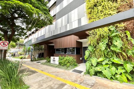 Studio para alugar com 26m², 1 quarto e sem vaga Studio para alugar com 26m², 1 quarto e sem vagaFachada