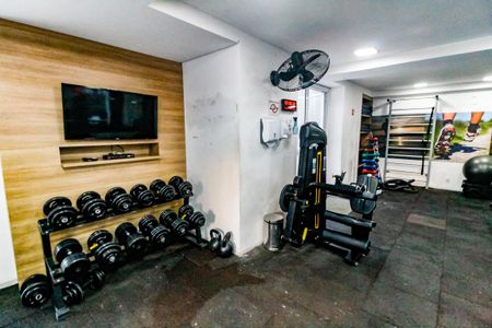 Apartamento à venda com 140m², 2 quartos e 2 vagasÁrea comum - Academia