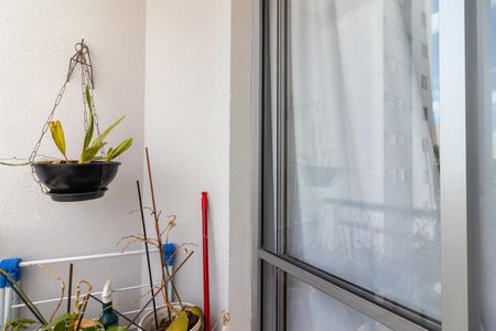 Varanda da Sala de apartamento à venda com 2 quartos, 54m² em Vila Roque, São Paulo