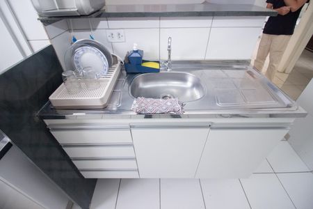 Apartamento para alugar com 61m², 2 quartos e 1 vagaCozinha e Área de Serviço