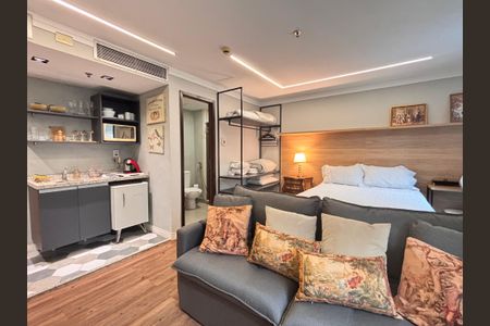 Studio de kitnet/studio à venda com 1 quarto, 28m² em Indianópolis, São Paulo