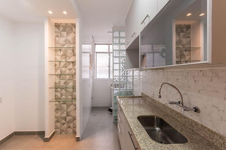 Apartamento para alugar com 74m², 2 quartos e 1 vagaCozinha e Área de Serviço