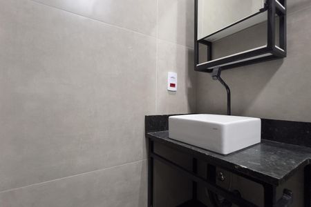 Studio para alugar com 25m², 1 quarto e sem vaga Studio para alugar com 25m², 1 quarto e sem vagaBanheiro