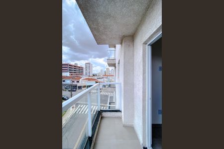 Varanda da Sala de apartamento para alugar com 2 quartos, 44m² em Vila Bertioga, São Paulo