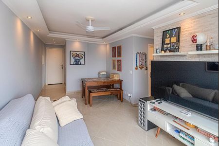 sala com sacada extendida_5 de apartamento à venda com 2 quartos, 59m² em Vila da Saúde, São Paulo