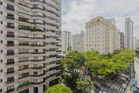 Vista da Varanda de apartamento para alugar com 1 quarto, 41m² em Jardim Paulista, São Paulo