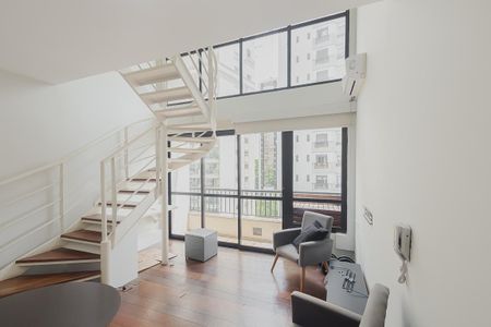 Sala de apartamento para alugar com 1 quarto, 41m² em Jardim Paulista, São Paulo