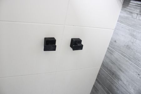 Apartamento à venda com 36m², 1 quarto e 1 vagaDetalhe do banheiro