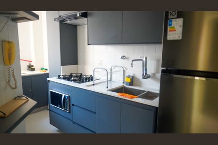Cozinha - Armários de apartamento para alugar com 2 quartos, 61m² em Setor Bueno, Goiânia