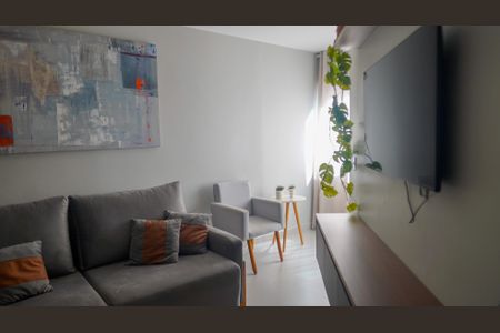 Detalhe Sala de apartamento para alugar com 2 quartos, 61m² em Setor Bueno, Goiânia
