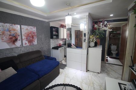 Sala de apartamento à venda com 2 quartos, 50m² em Diamante, Belo Horizonte