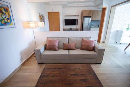 Sala  de apartamento para alugar com 1 quarto, 50m² em Jardim Americano, Sorocaba