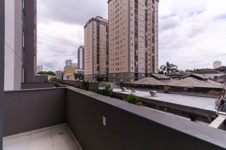 Varanda de apartamento à venda com 1 quarto, 33m² em Belenzinho, São Paulo