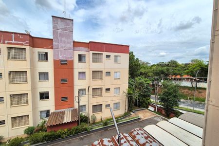 Vista da Sala  de apartamento para alugar com 2 quartos, 63m² em Vila Mimosa, Campinas