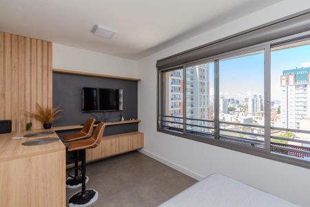Studio para alugar com 30m², 1 quarto e 1 vagaSala/Quarto