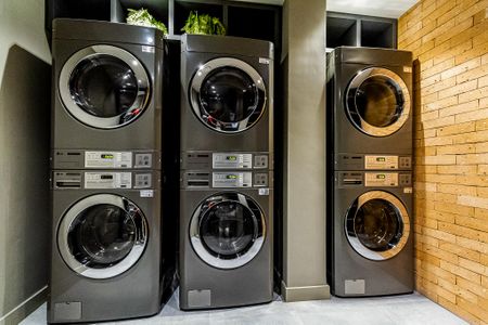 Studio para alugar com 30m², 1 quarto e 1 vagaLavanderia