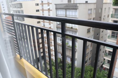 Varanda de kitnet/studio para alugar com 1 quarto, 29m² em Bela Vista, São Paulo