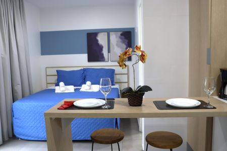 Studio para alugar com 29m², 1 quarto e sem vagaDormitório