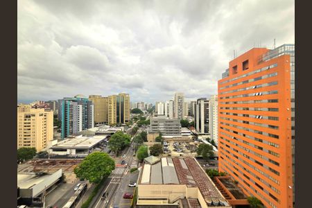 Vista de kitnet/studio para alugar com 1 quarto, 24m² em Indianópolis, São Paulo