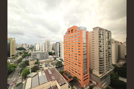 Vista de kitnet/studio para alugar com 1 quarto, 24m² em Indianópolis, São Paulo