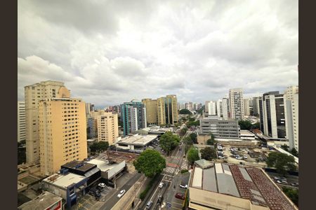 Vista de kitnet/studio para alugar com 1 quarto, 24m² em Indianópolis, São Paulo