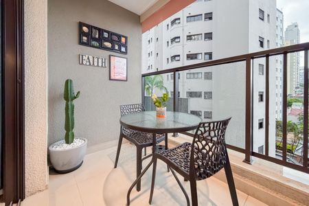 Studio para alugar com 25m², 1 quarto e sem vagaVaranda