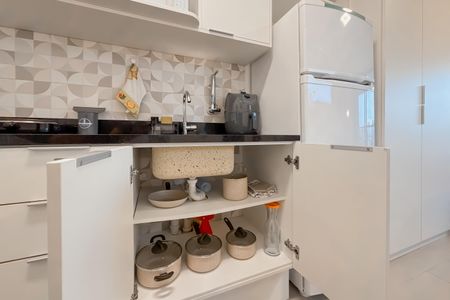 Studio para alugar com 25m², 1 quarto e sem vagaCozinha