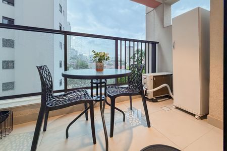 Studio para alugar com 25m², 1 quarto e sem vagaVaranda