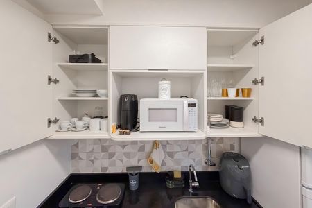 Studio para alugar com 25m², 1 quarto e sem vagaCozinha