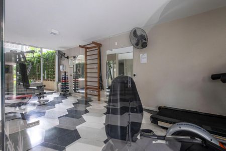 Apartamento para alugar com 128m², 2 quartos e sem vaga Apartamento para alugar com 128m², 2 quartos e sem vagaAcademia