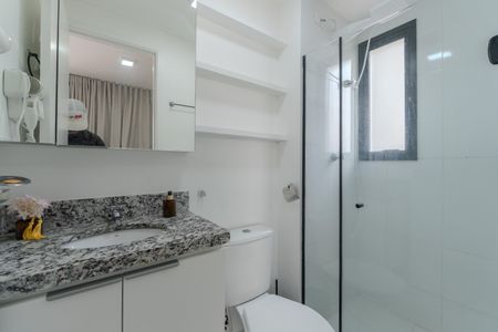 Studio para alugar com 31m², 1 quarto e sem vagaBanheiro
