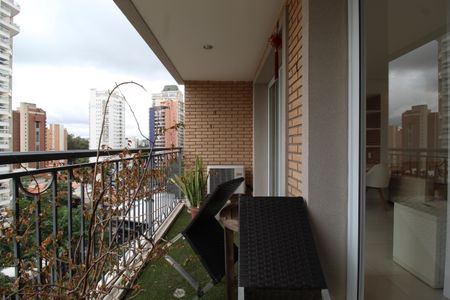 Varanda de apartamento para alugar com 1 quarto, 48m² em Moema, São Paulo