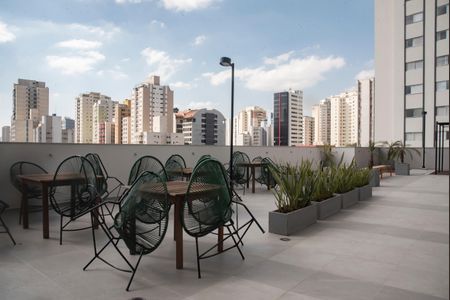Studio para alugar com 26m², 1 quarto e sem vagaÁrea comum - Rooftop/Churrasqueira