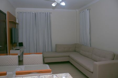 sala de apartamento para alugar com 1 quarto, 49m² em Funcionários, Belo Horizonte
