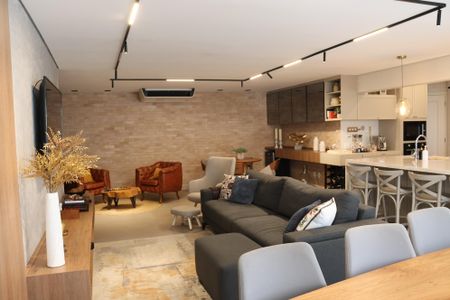 Sala de apartamento para alugar com 3 quartos, 177m² em Alphaville Industrial, Barueri