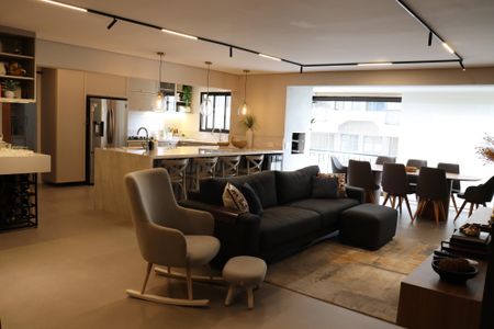 Sala de apartamento para alugar com 3 quartos, 177m² em Alphaville Industrial, Barueri