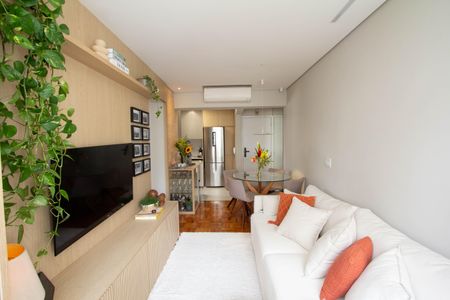 Apartamento à venda com 45m², 1 quarto e 1 vagaSala