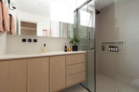 Apartamento à venda com 45m², 1 quarto e 1 vagaBanheiro da Suíte