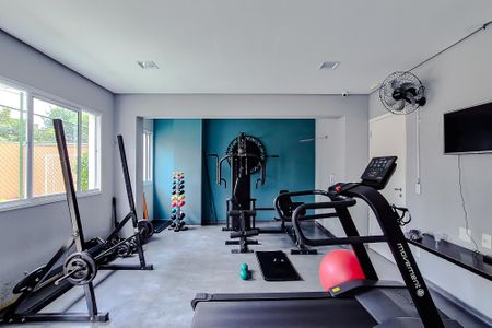 Apartamento para alugar com 31m², 1 quarto e sem vaga Apartamento para alugar com 31m², 1 quarto e sem vagaÁrea comum - Academia