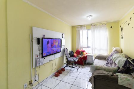 Sala de apartamento à venda com 3 quartos, 63m² em Jardim Santa Emilia, São Paulo