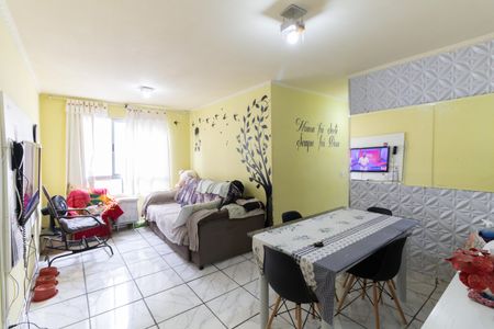 Sala de apartamento à venda com 3 quartos, 63m² em Jardim Santa Emilia, São Paulo