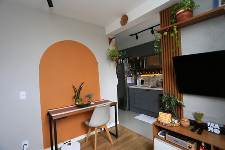 sala  de apartamento para alugar com 2 quartos, 41m² em Vila Andrade, São Paulo