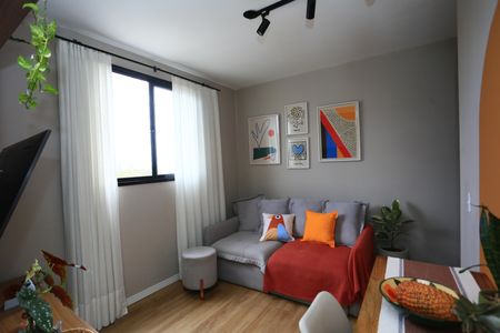 sala  de apartamento para alugar com 2 quartos, 41m² em Vila Andrade, São Paulo
